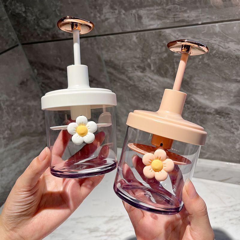Dekorative Glas mit Blümchen-Design Brehn