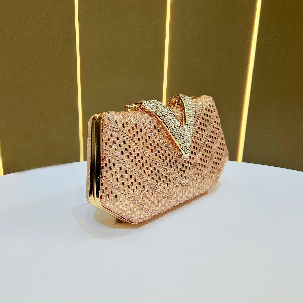 Glamouröse Abend-Clutch