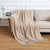 Elegante strukturierte Strickschal Brehn