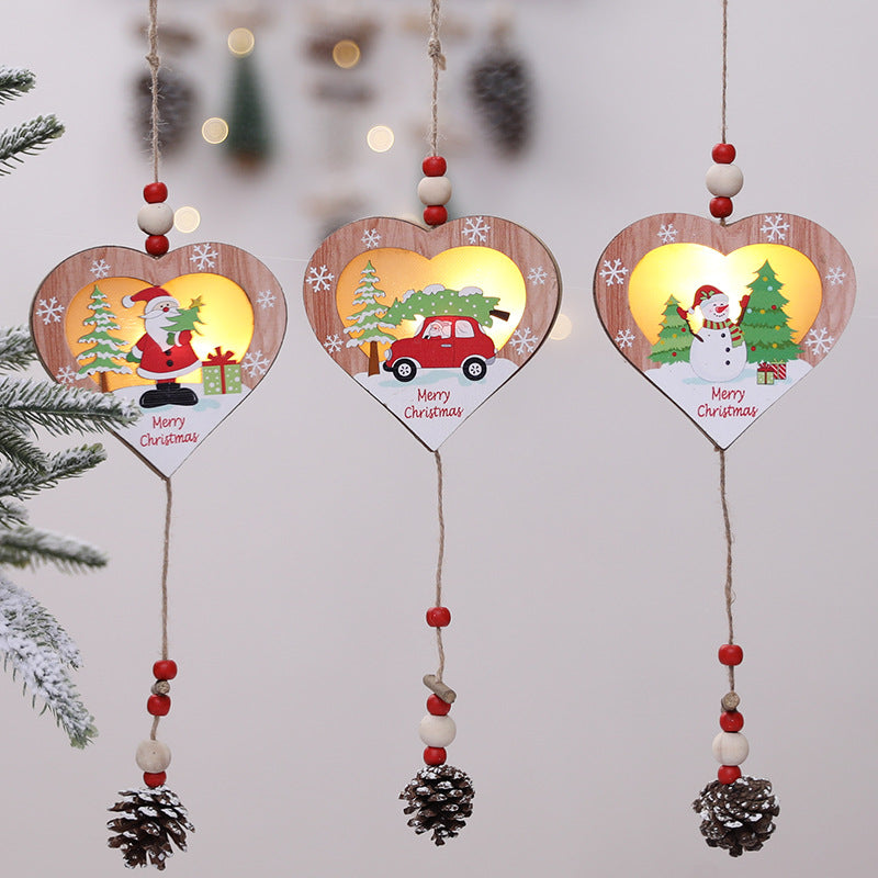 Dekorative Weihnachtshaus Ornament