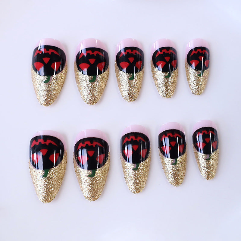 Halloween-Themen Acrylic Nail Art Set Brehn