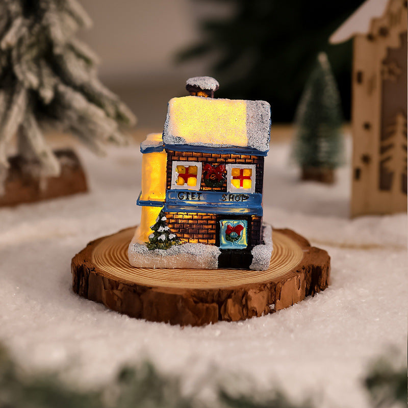 Beleuchtete Weihnachtsbaum Deko Figur Brehn