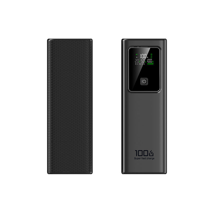 Hochleistungs-Powerbank mit integriertem LCD-Display und Schnellladefunktion Brehn