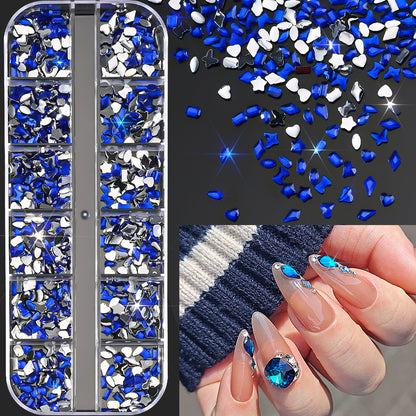 Nagelkunst Dekorative Edelsteinset