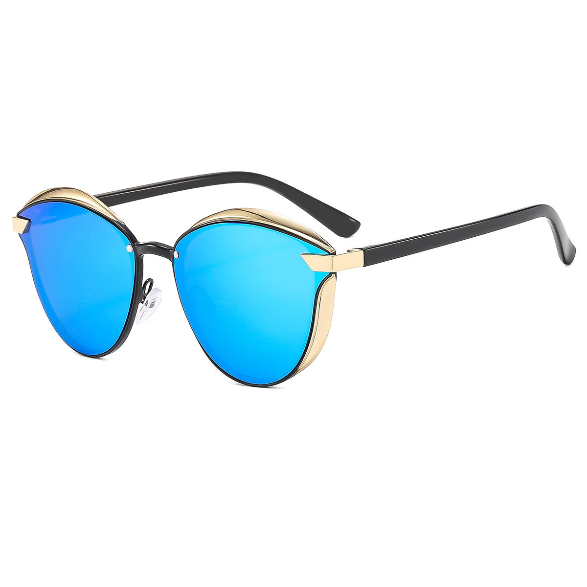 Damen Designer-Sonnenbrille mit edlem Facettendesign und hochwertigem UV-Schutz Brehn