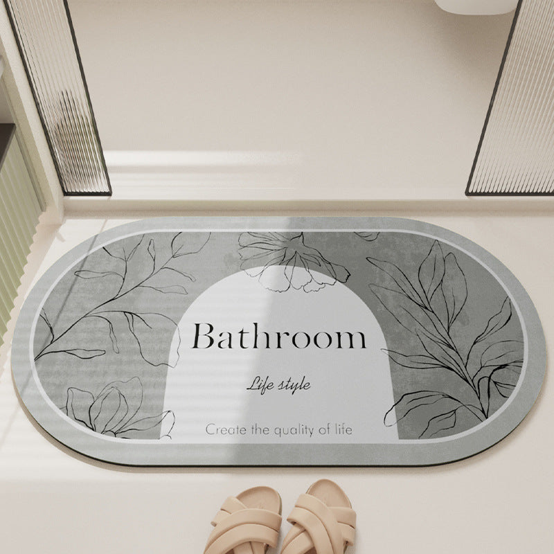 Stilvolle Badezimmer-Bodenmatte Brehn