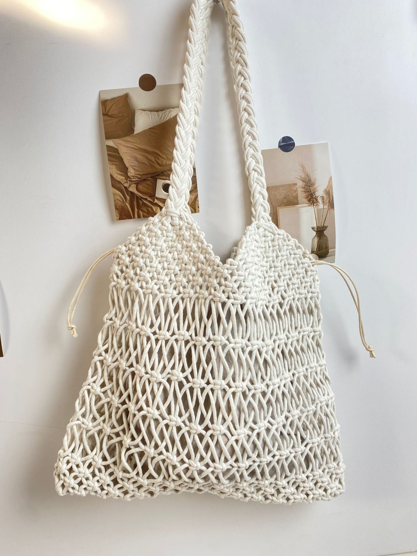 Handgeknüpfte Einkaufs- und Strandtasche Brehn