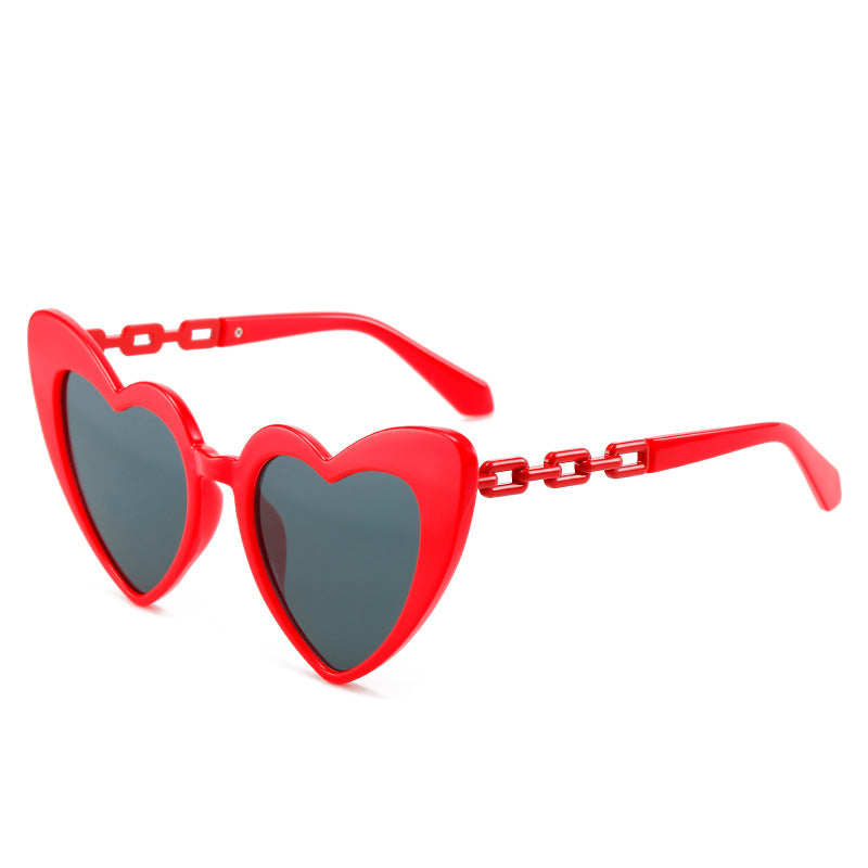 Damen Herzförmige Sonnenbrille Brehn