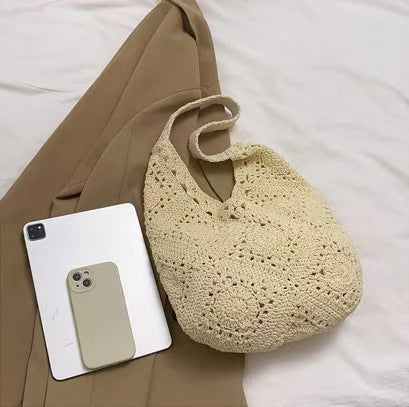 Handgefertigte Hobo-Tasche Brehn