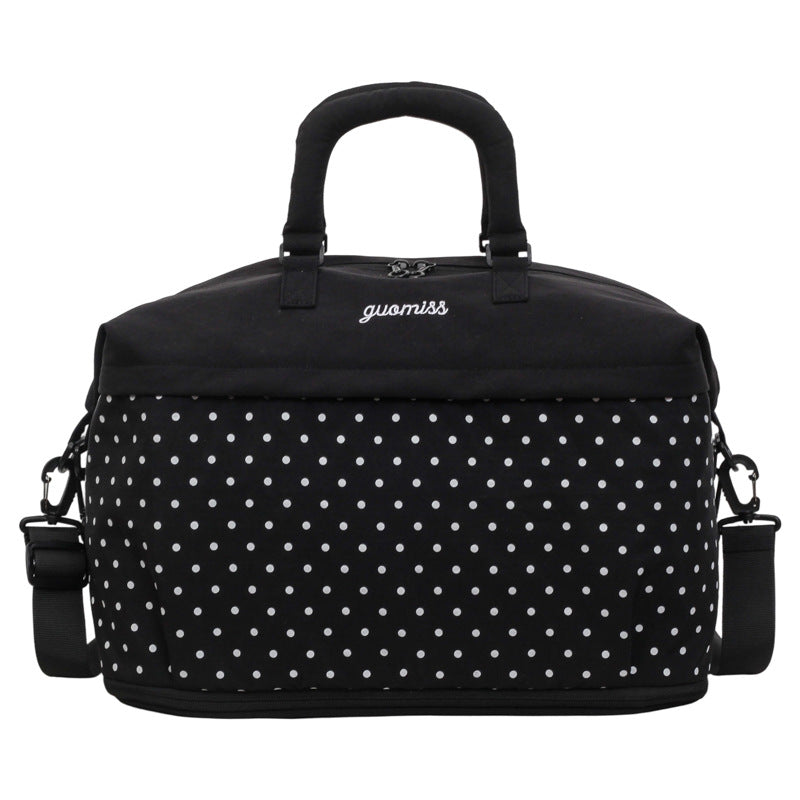 Stilvolle gepunktete Reis-Tasche Brehn