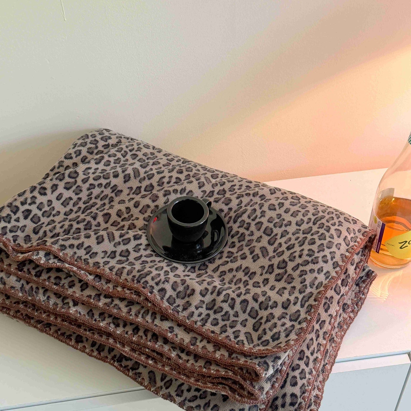 Tiersch-Print Kuscheldecke Brehn