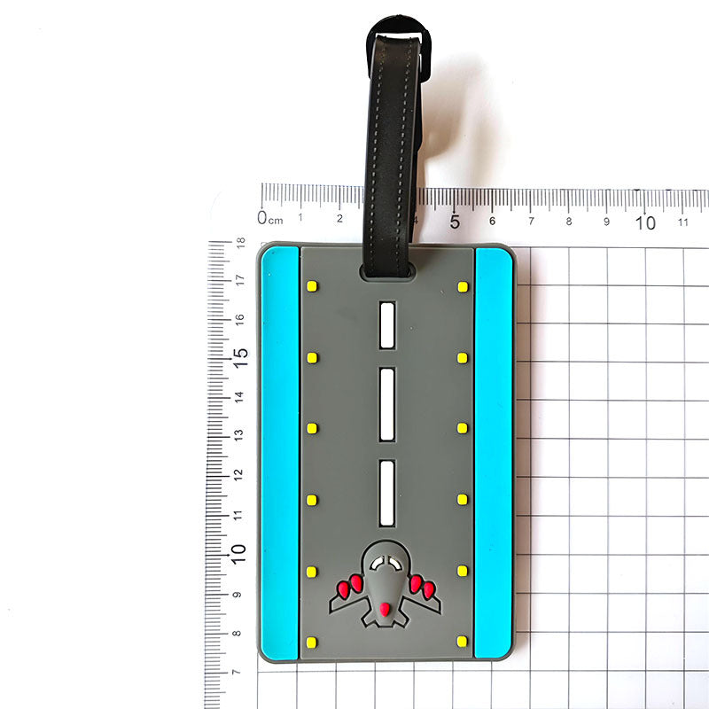 Unisex Gepäckanhänger mit buntem Punktedesign Brehn