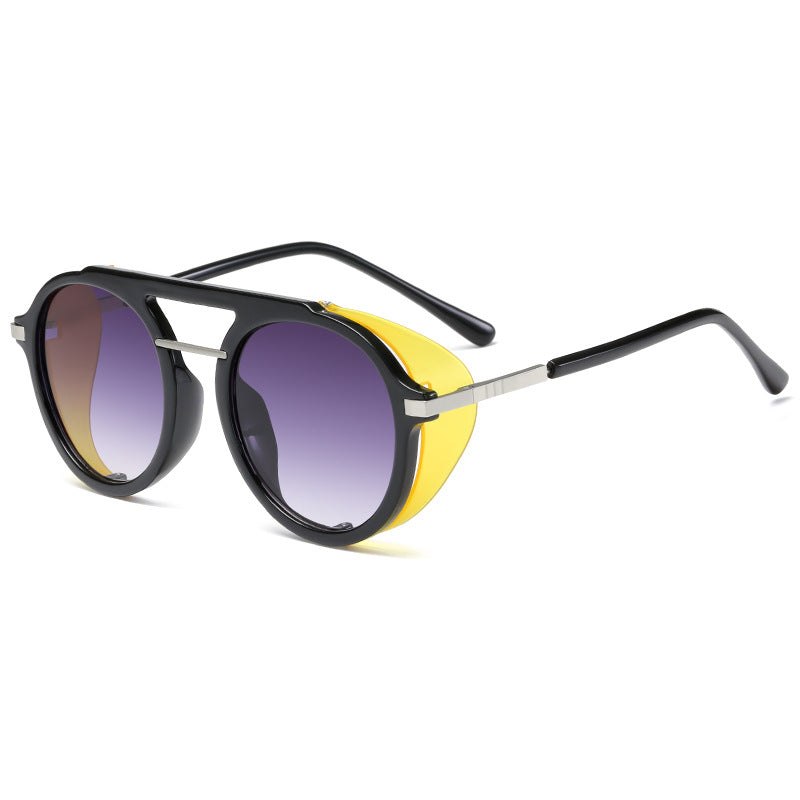 Damen extravagant geformte Sonnenbrille Brehn
