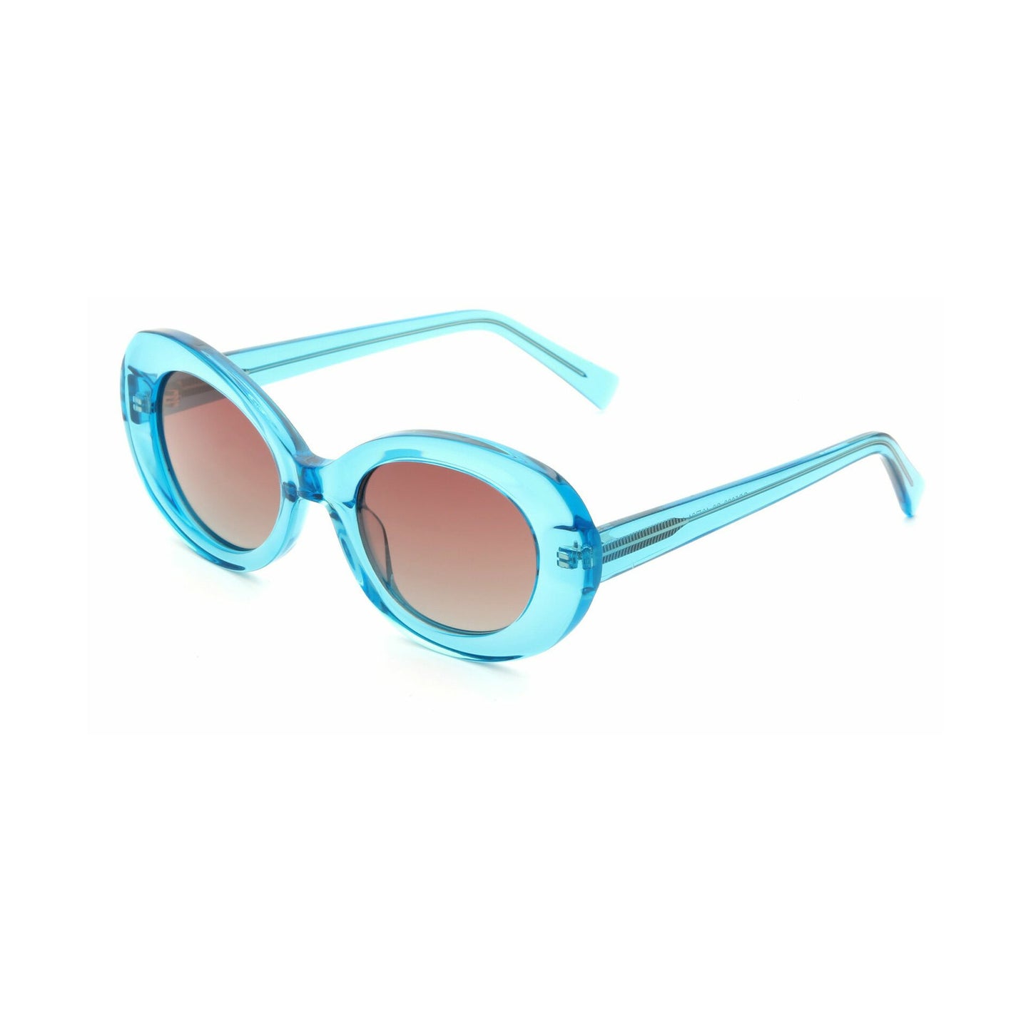 Damen modische Sonnenbrille mit einzigartigem, übergroßem Rahmen Brehn