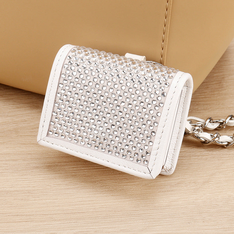 Glamouröse Strass Mini Geldbörse Brehn