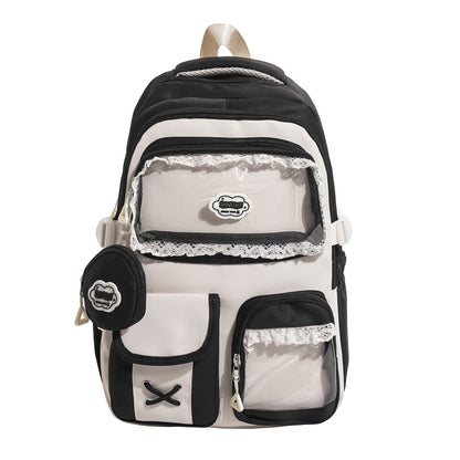Süßer multifunktionaler College-Rucksack Brehn