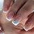 Floral Accent Press-On Nail Art Brehn