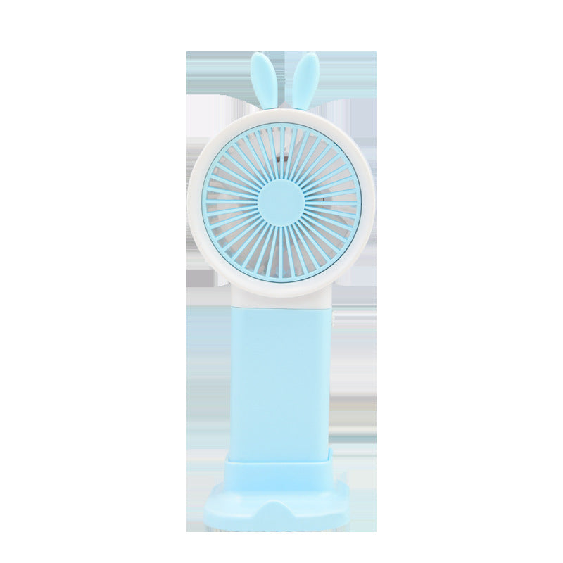 Unisex Niedliche Hasen-Themen Wiederaufladbarer Handventilator Brehn