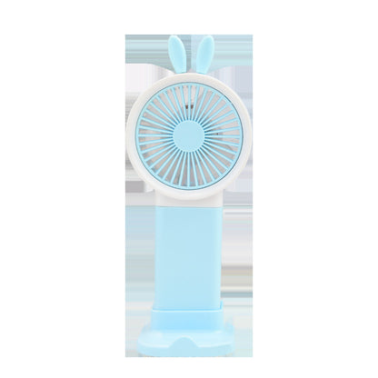 Unisex Niedliche Hasen-Themen Wiederaufladbarer Handventilator Brehn