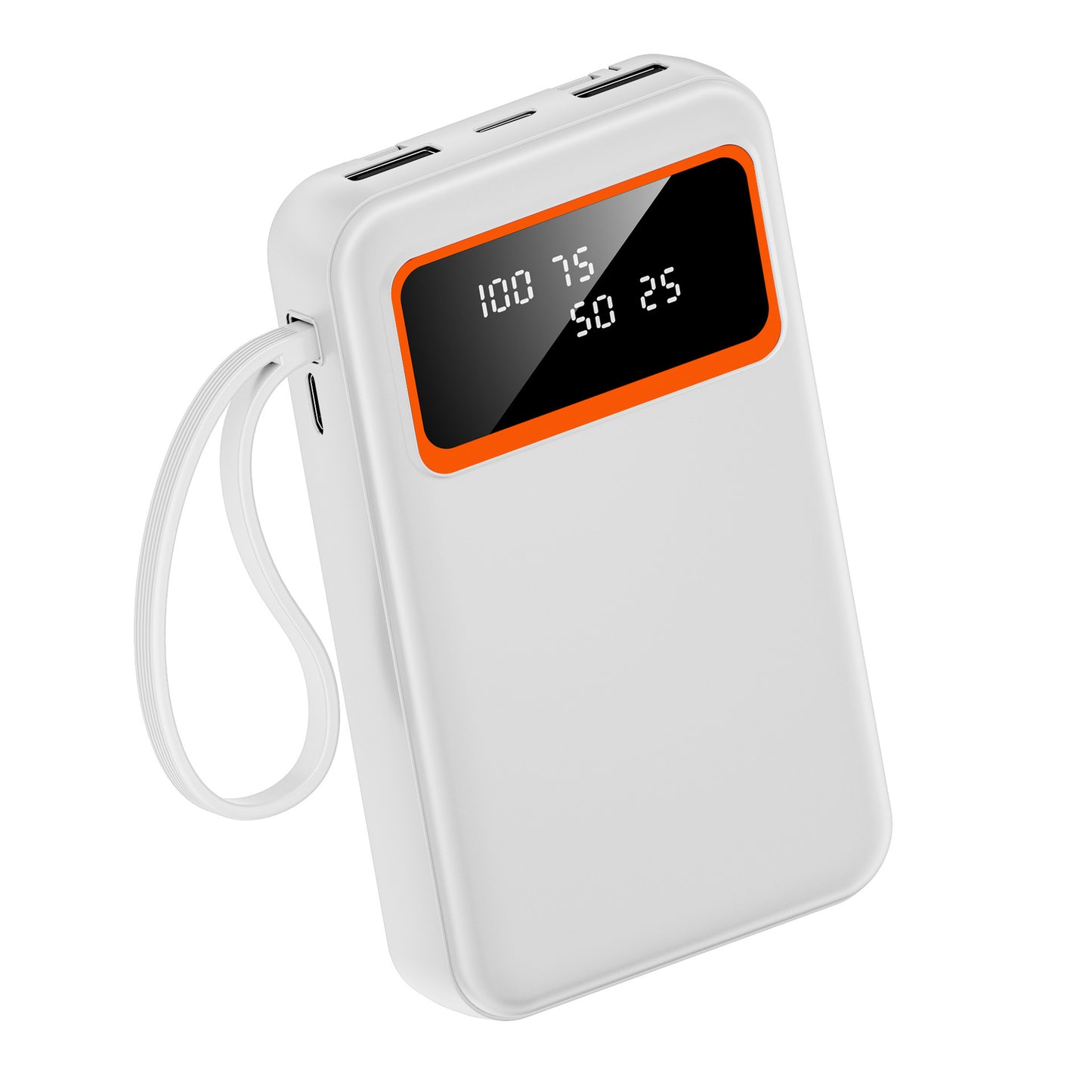 Tragbare Powerbank mit Digitaler Led-Anzeige und Schneller Ladefunktion Brehn