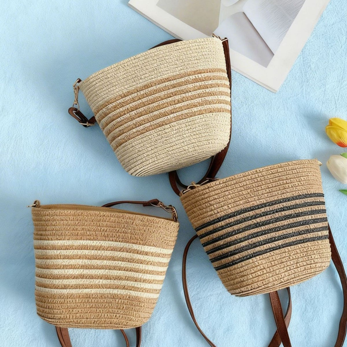 Handgefertigte Umhängetasche Im Boho-Stil Brehn
