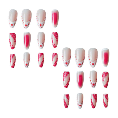 Künstlerische Gel-Nagelverstärkungen
