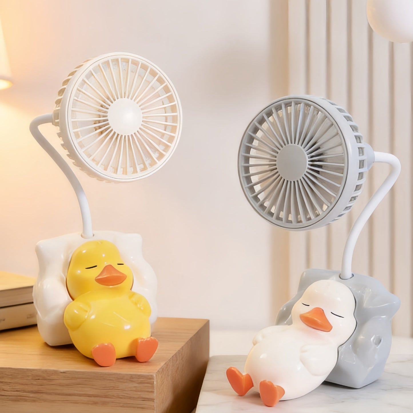 Damen Lustiger USB Tischventilator mit Tierdesign Brehn