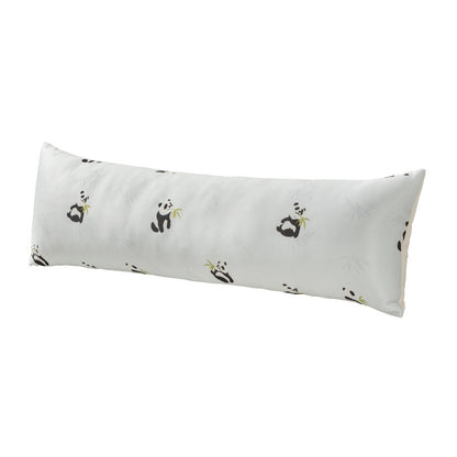 ergonomisches extra-langes Körperkissen mit Formgedächtnis-Schaum und Panda-Motiv-Bezug Brehn