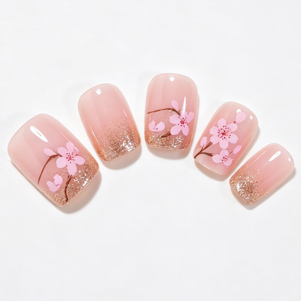 Elegantes Florales Nagelkunst Design Kit Brehn