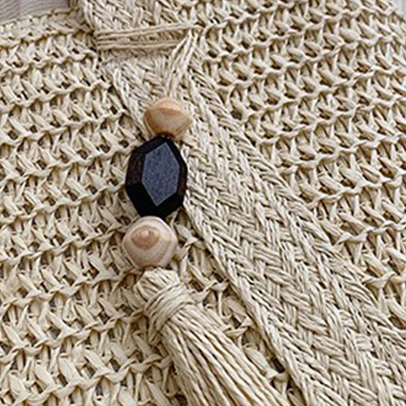 Handgefertigte Strandtasche Aus Hochwertigem Naturmaterial Brehn
