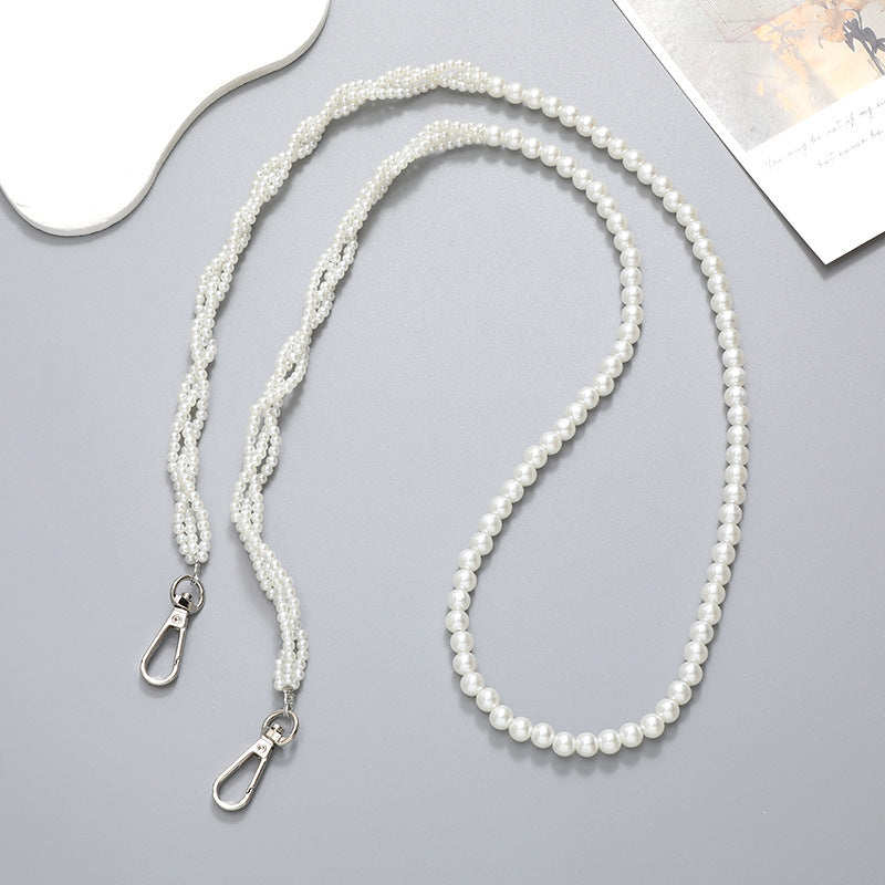 Elegante Perlen Brillenband Brehn