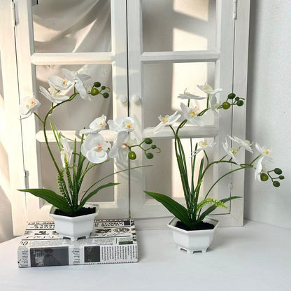 Künstlerische dekorative künstliche Orchidee für Wohnkultur und Ausstellung