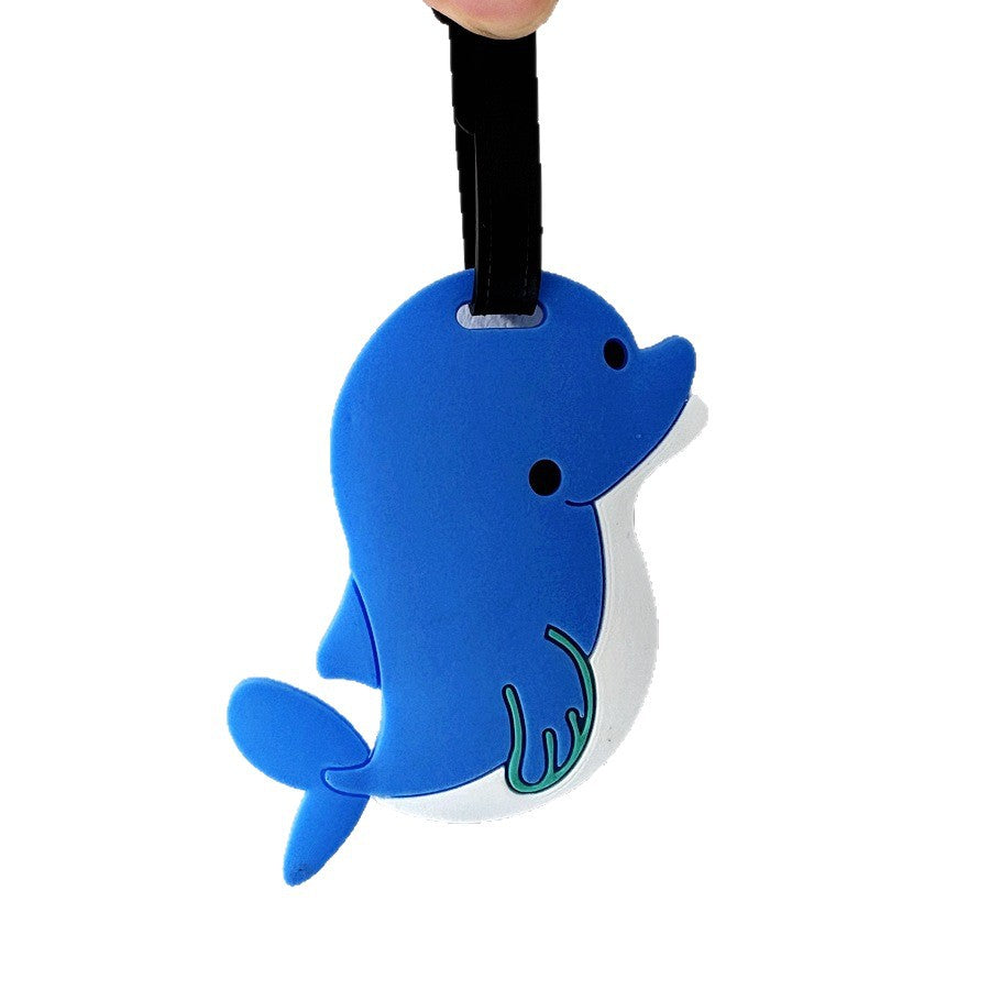 Delfin-förmiger Gepäckanhänger Brehn