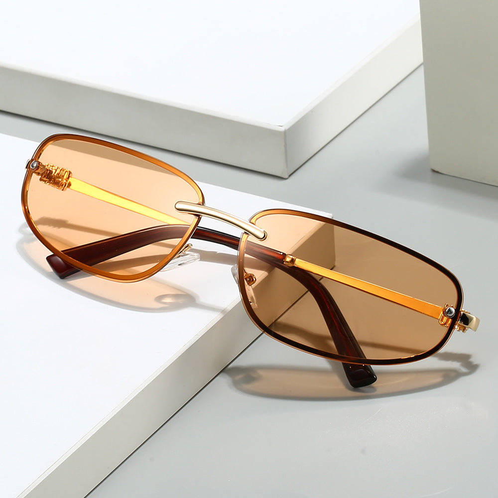 Luxuriöse Vintage-inspirierte Gradient-Sonnenbrille Brehn