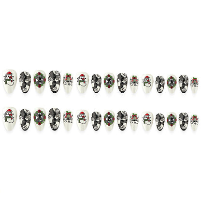 Weihnachtsmotiv Nagel-Set Brehn