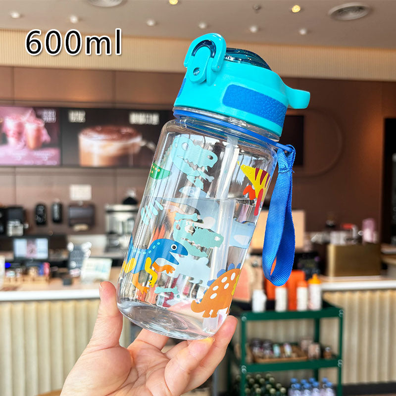 Damen Kindgerechte Trinkflasche mit Dinosaurier-Motiv Brehn