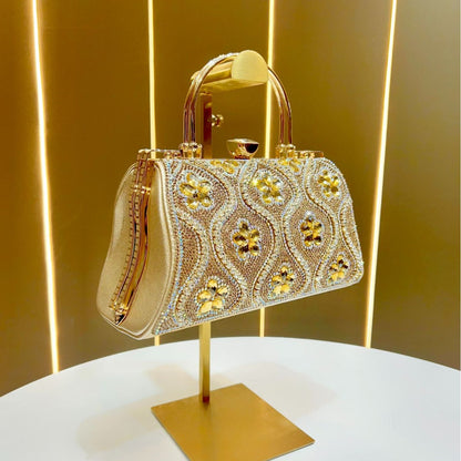 Strassverzierte Abendclutch