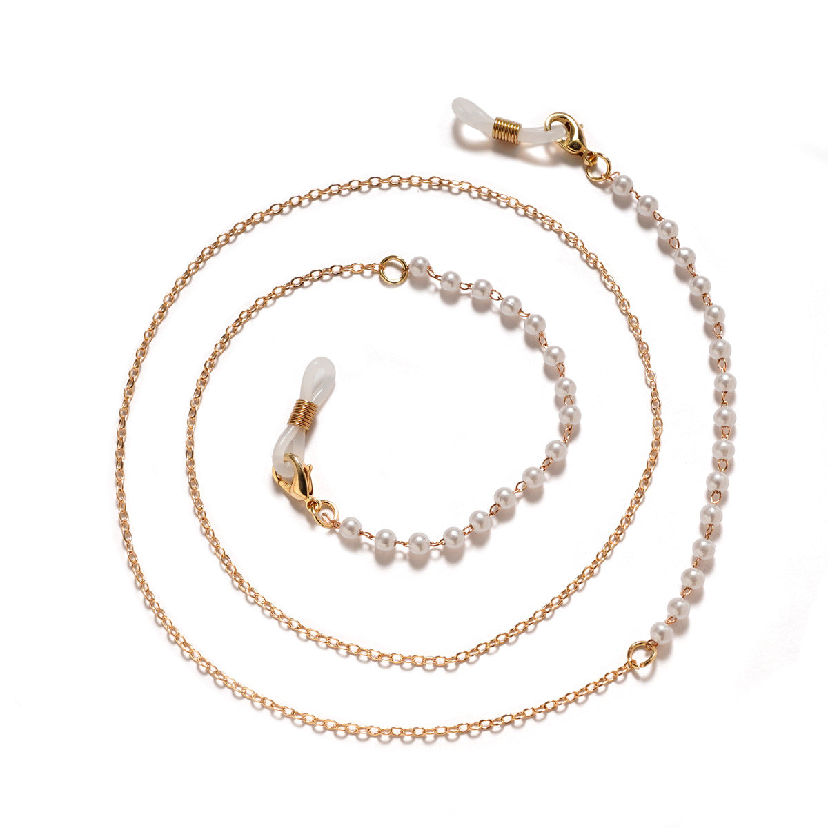 Elegante Perlen Brillen Kette Brehn