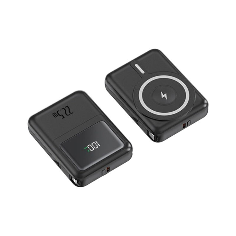 Tragbare Powerbank mit Integriertem Apple Watch Halterungsmechanismus und Schnellladefunktion Brehn