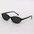 Damen stylische Sonnenbrille im eleganten Retro-Design Brehn