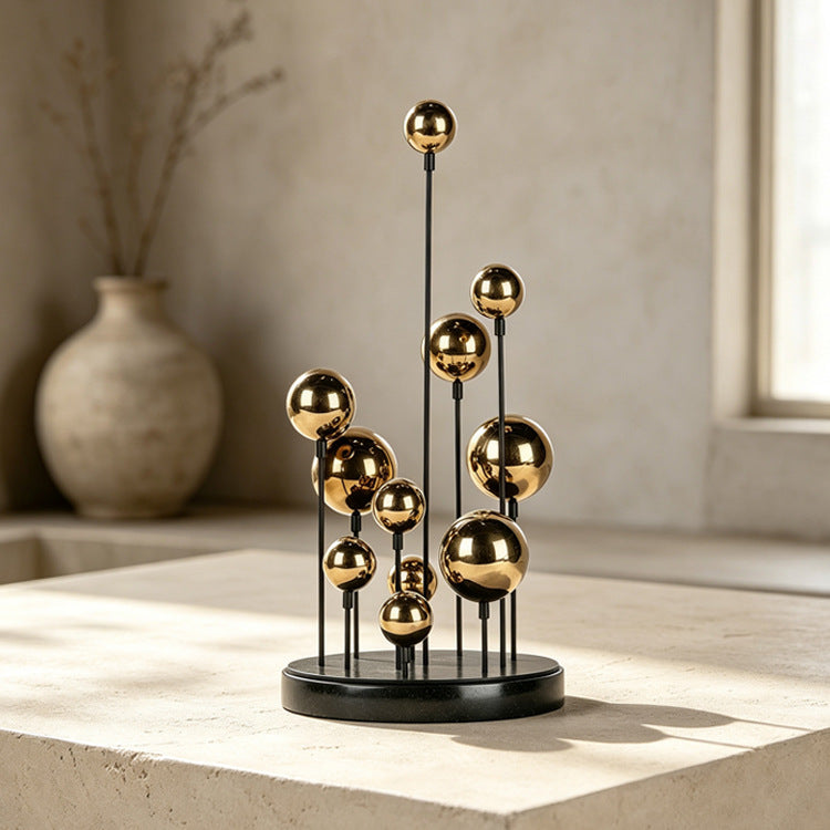 Moderne Metallic Kinetische Skulptur