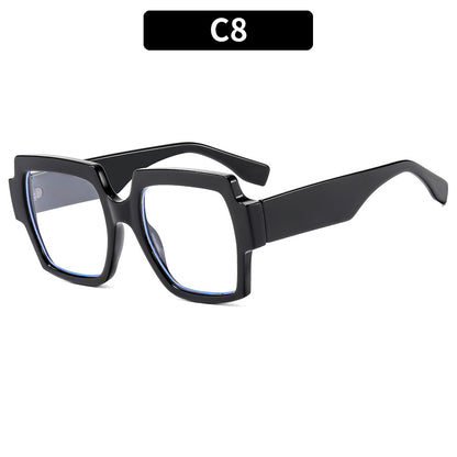 Futuristische künstlerische geometrische Sonnenbrille
