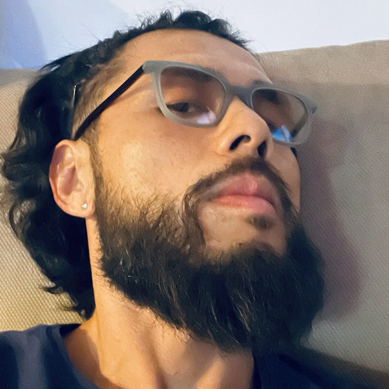 Damen trendige quadratische Sonnenbrille mit polarisierenden Gläsern Brehn
