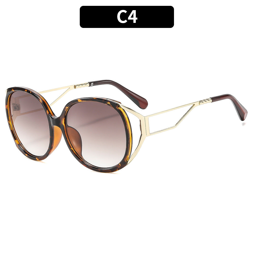 Statement Übergroße Katzenausschnitt Sonnenbrille