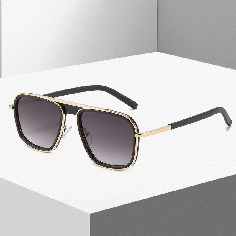 Damen Modische Sonnenbrille mit luxuriösem Metallrahmen und breitem UV-Schutz Brehn