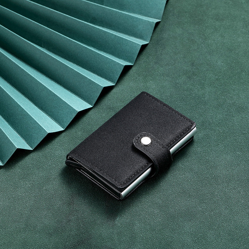 RFID-Blockierende Leder-Kartenhalter Brehn