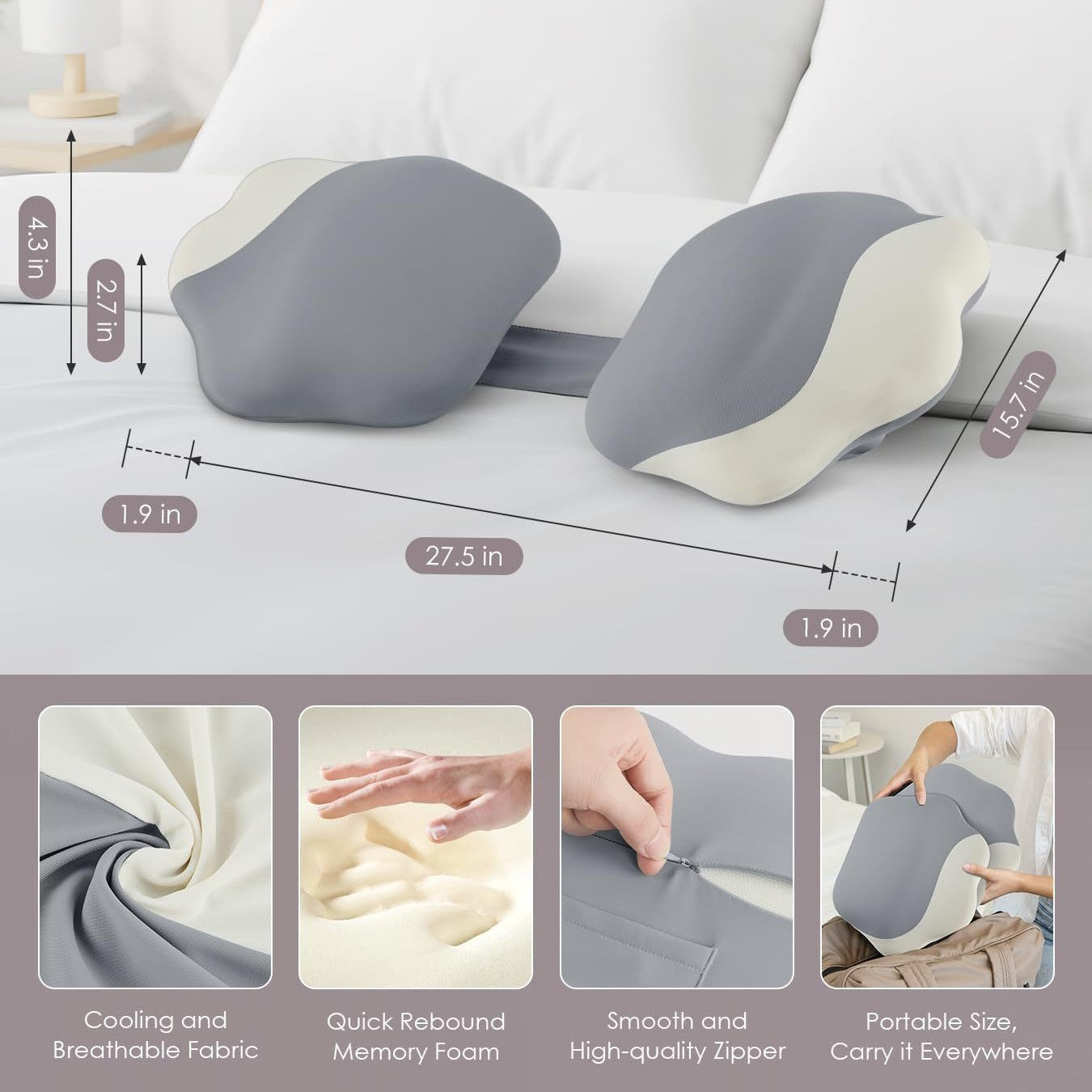 Ergonomisches Stillkissen Brehn