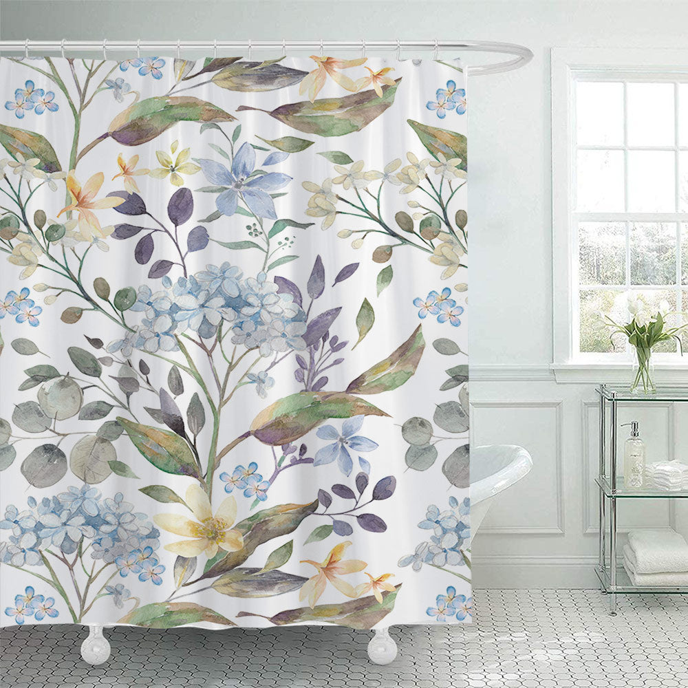 Florale Kunst Duschvorhang Brehn