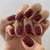 Glänzender Gel Press-On Nagel Set Brehn