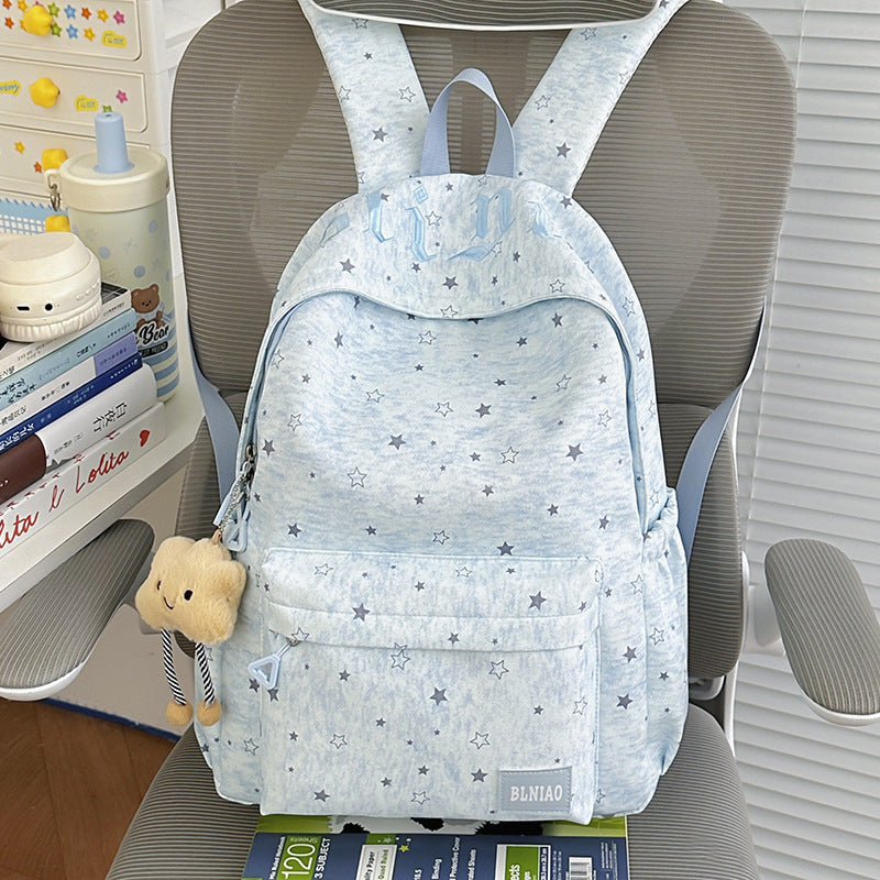 Stylische leichte Rucksack mit Sternmuster Brehn